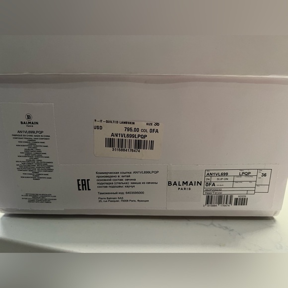 Balmain B-it slides - Picture 2 of 4